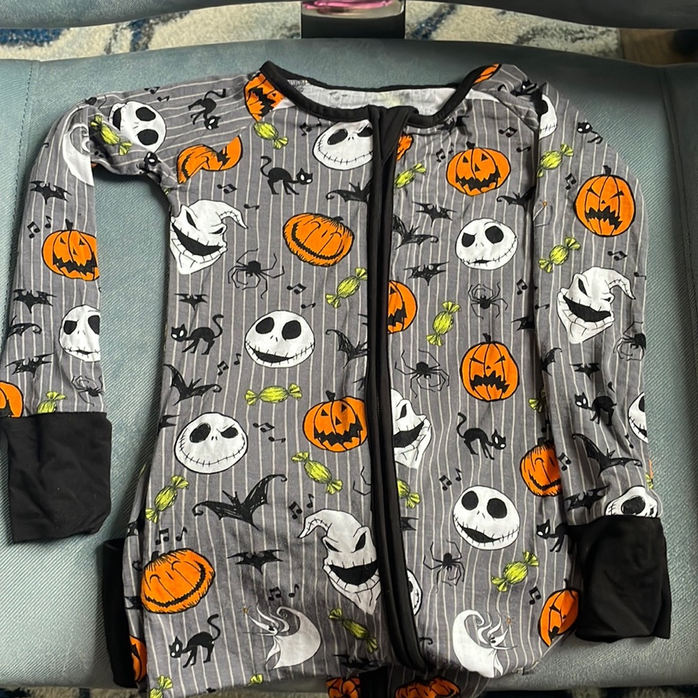 Little Sleepies Nightmare Before Christmas Pajamas 2T